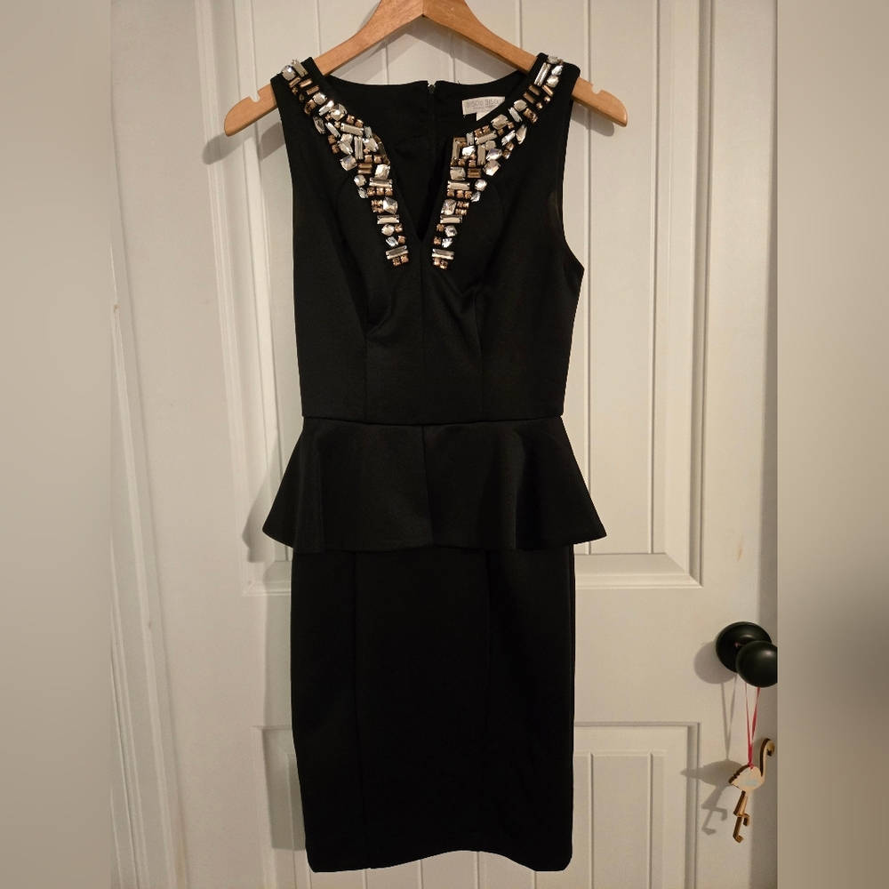 Bisou Bisou Black Sleeveless Dress